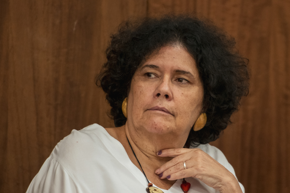 Carmen Gabriel: “A cartografia dá visibilidade ao Complexo de Formação de Professores”. Foto: Diogo Vasconcellos.